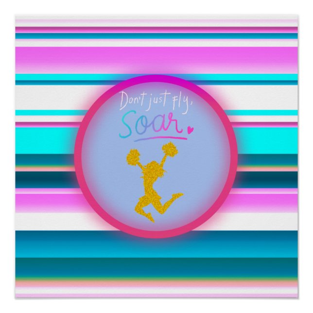 Poster Frappe "Ne vous contentez pas de voler, de sauter" (Devant)