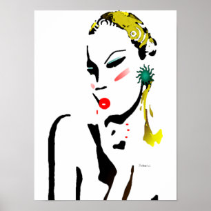 Poster Frappez une pose