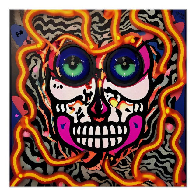 Poster Frayed, Fried and Freshly Mored (Devant)