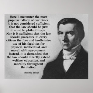 Poster Frederic Bastiat La Loi