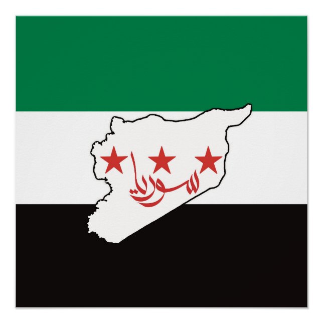 Poster Free Syrie Ce n'est pas en Syrie (Devant)