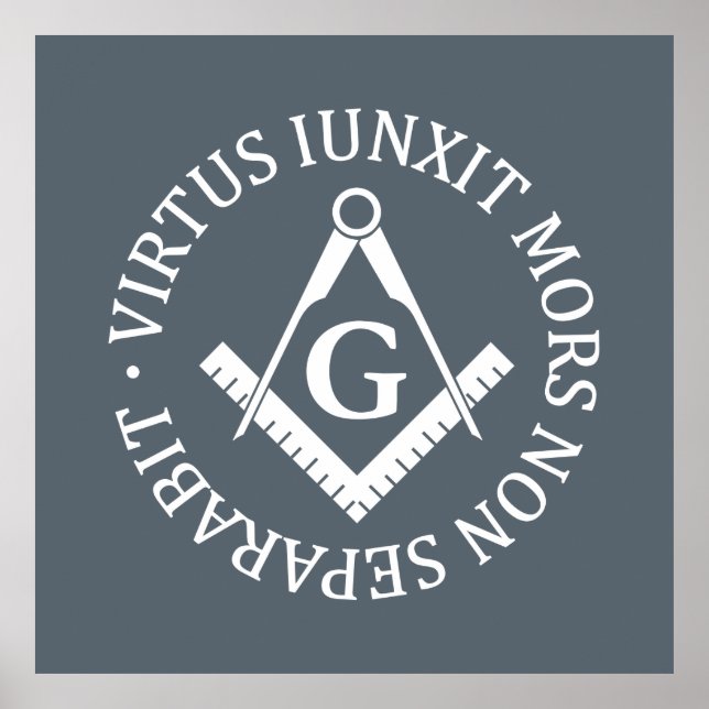 Poster Freemasonry sign (Devant)