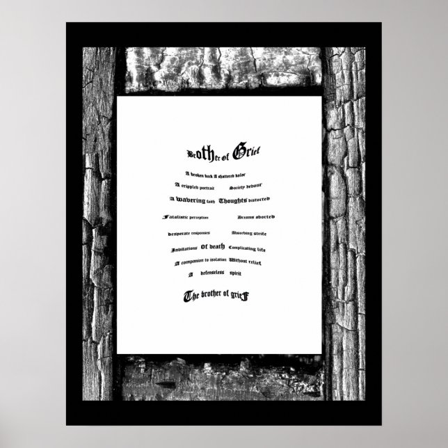 Poster Frère du deuil (Devant)