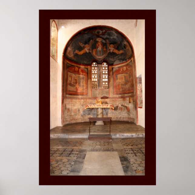 Poster Fresques médiévales (Devant)