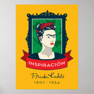 Poster Frida Kahlo   Inspiración