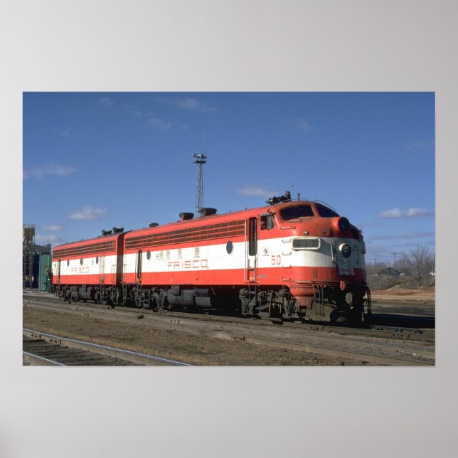 Poster Frisco EMD F-7A (Devant)