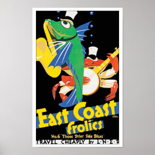 Poster Frolite de la côte Est