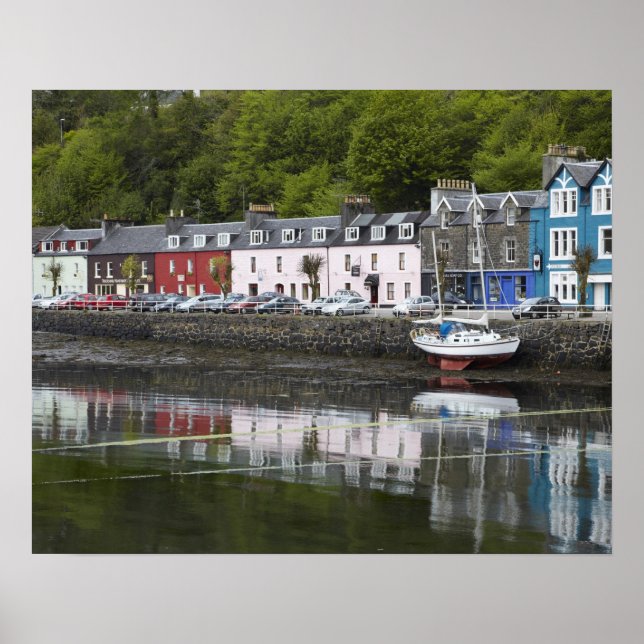 Poster Front de mer, Tobermory, île de Mull, Écosse, 2 (Devant)