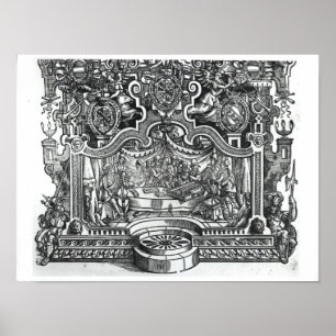 Poster Frontispice des "désordres" par Roland de Lassus