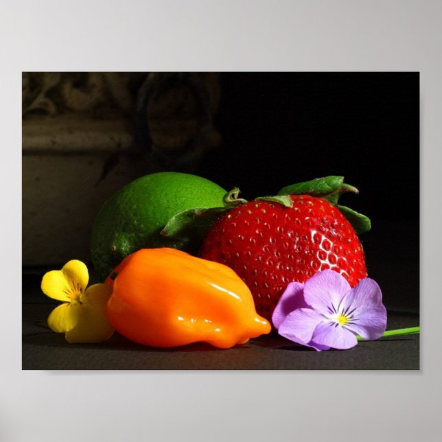 Poster Fruit and Vegetable (Devant)