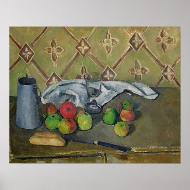 Poster Fruit, Serviette et Milk Jug, c.1879-82 (Devant)