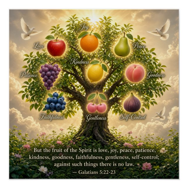 Poster Fruits de l'Esprit  (Devant)