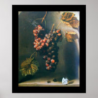 FRUITS DE SAISON -PROSPÉRITÉ jaune brun noir