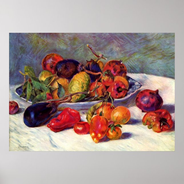 Poster Fruits du Midi (Devant)