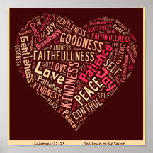 Poster Fruits of the Spirit