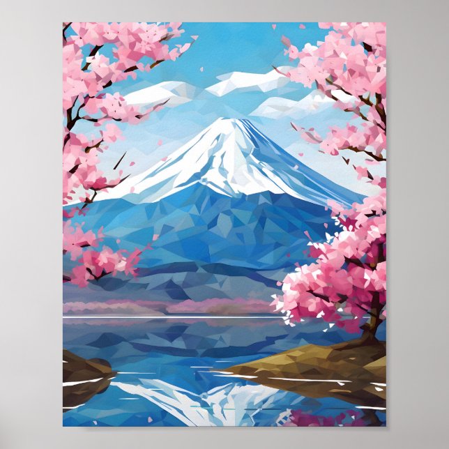 Poster Fuji Blossom (Devant)