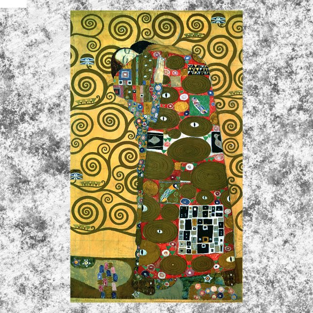 Poster Fulfillment aka The Embrace par Gustav Klimt (Créateur téléchargé)