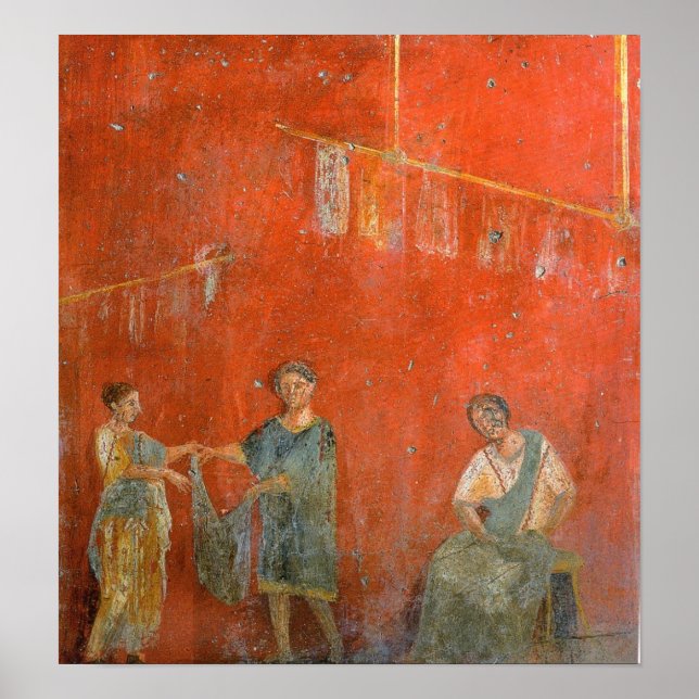 Poster Fullonica de Veranius Hypsaeus (Devant)