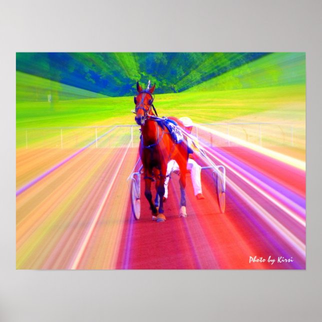 Poster Fun Harness Racing Print (Devant)