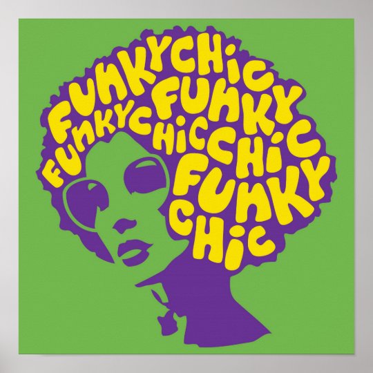 Poster Funky Chic