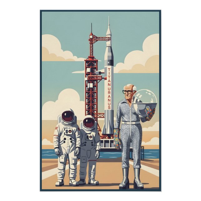 Poster Funny Grandad (Devant)