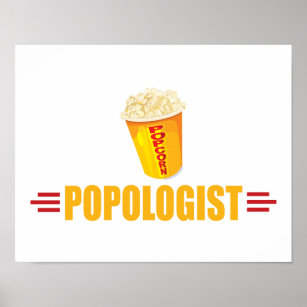 Poster Funny Popcorn