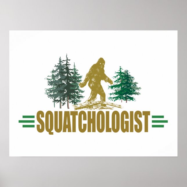 Poster Funny Sasquatch, Sasquatchin (Devant)