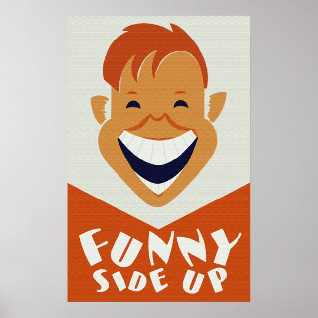 Poster Funny Side Up (Devant)