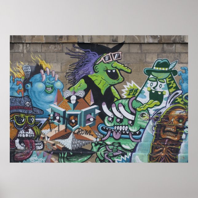 Poster Funny Wicked Green Witch (Devant)