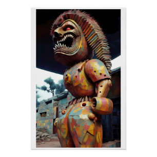 Poster Furie hawaïenne