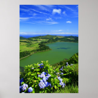 Poster Furnas Lake, Azores
