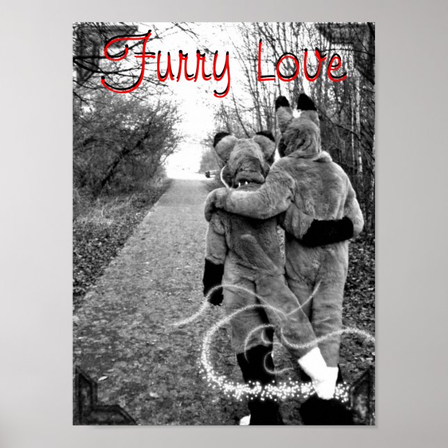 Poster Furry Love (Devant)