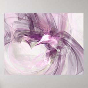 Poster Fusée pourpre