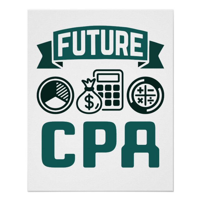 Poster Futur diplôme en comptabilité CPA (Devant)