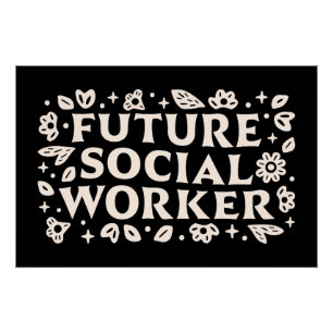 Poster Futur étudiant travailleur social