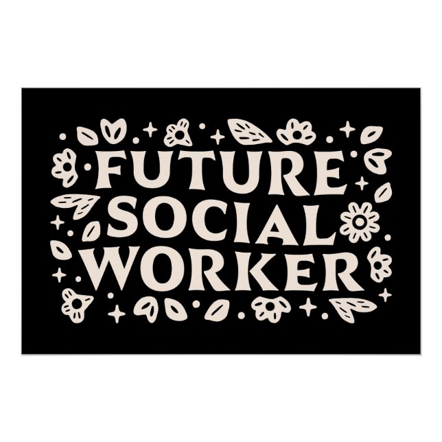 Poster Futur étudiant travailleur social (Devant)