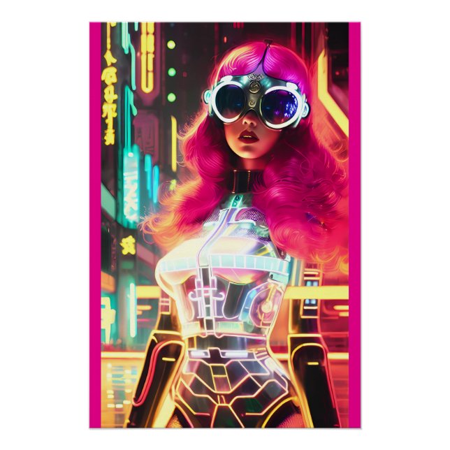 Poster Futura City Dreamers - Ken Gage Art (Devant)