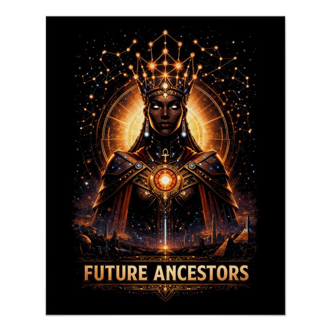 Poster Future Ancestors (Devant)