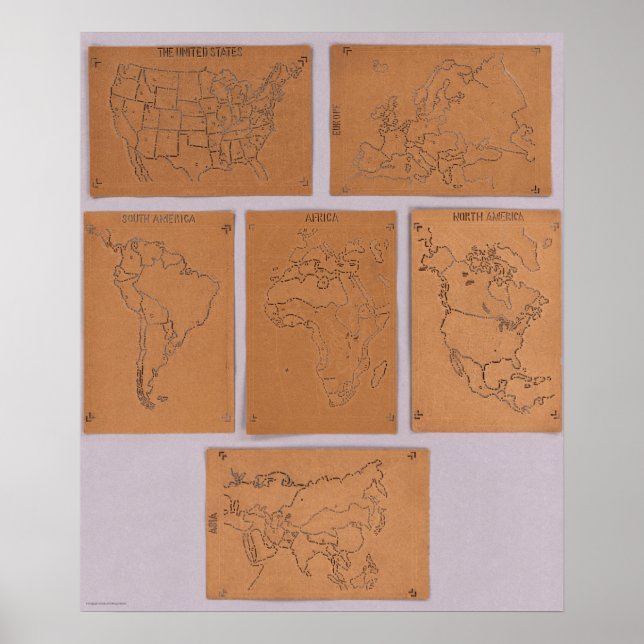 Poster Gabarits du monde (Devant)