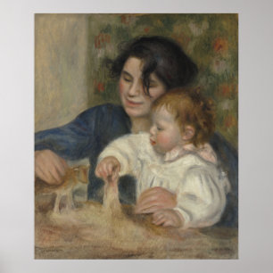 Poster Gabrielle et Jean par Pierre-Auguste Renoir