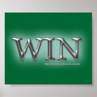 Poster Gagner