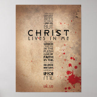 Poster Galates 2:20