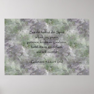 Poster Galatians 5:22-23 ~ Fruit of the Spirit