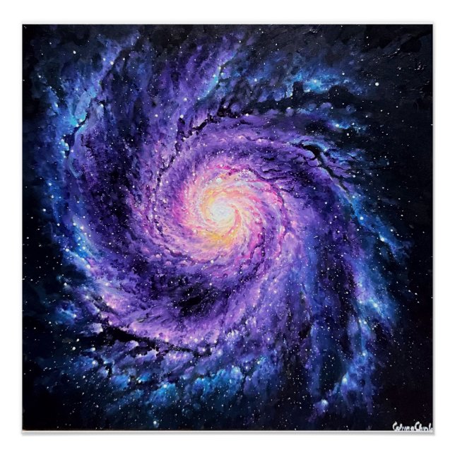 Poster Galaxie Spyral (Devant)