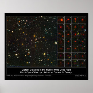 Poster Galaxies distantesInUltraDeepField-20