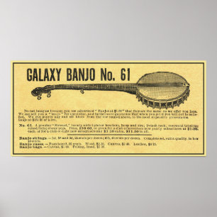 Poster Galaxy Banjo