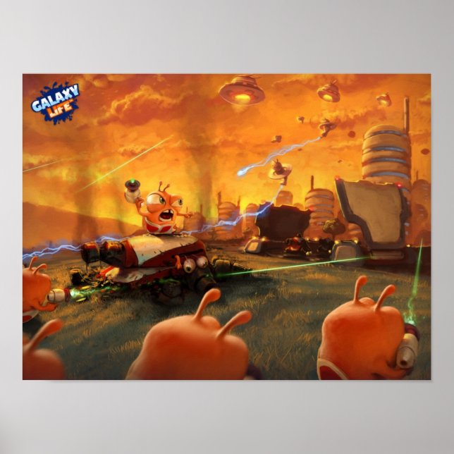 Poster Galaxy Life (Devant)