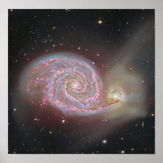 Poster Galaxy M51