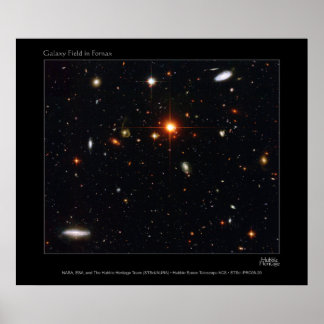 Poster GalaxyFieldInFornax-2005-20a