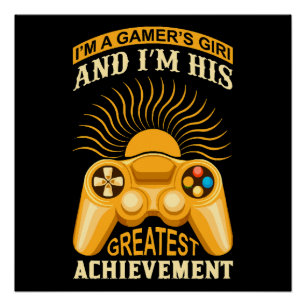 Poster Gamer girl